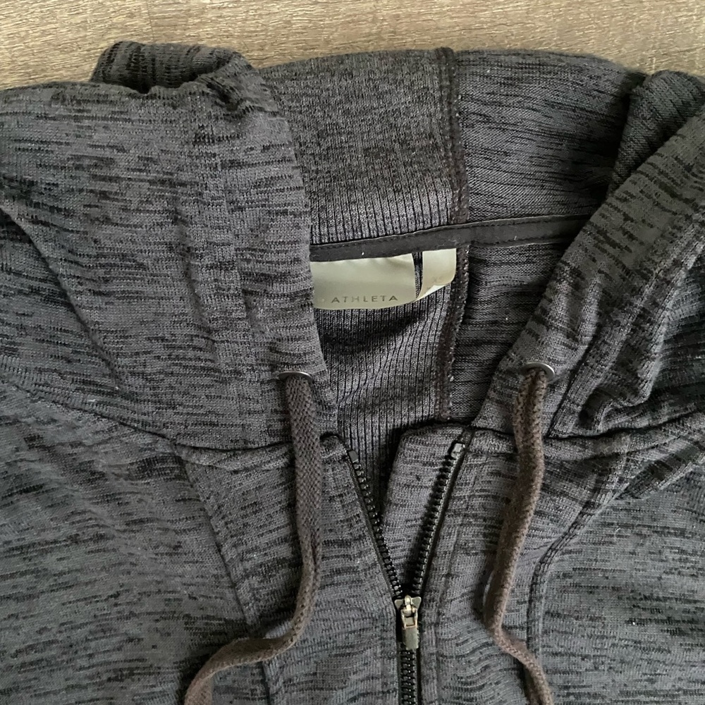 Athleta Performance Zip Up Jacket Hoodie - Picture 3 of 5